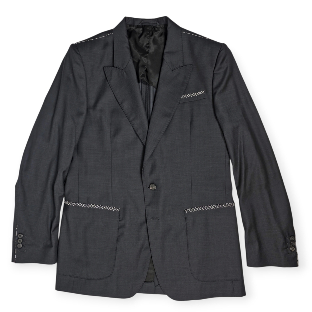 Maison Margiela Basting Stitch Blazer Sport Coat Jacket IT 52 Work In Progress